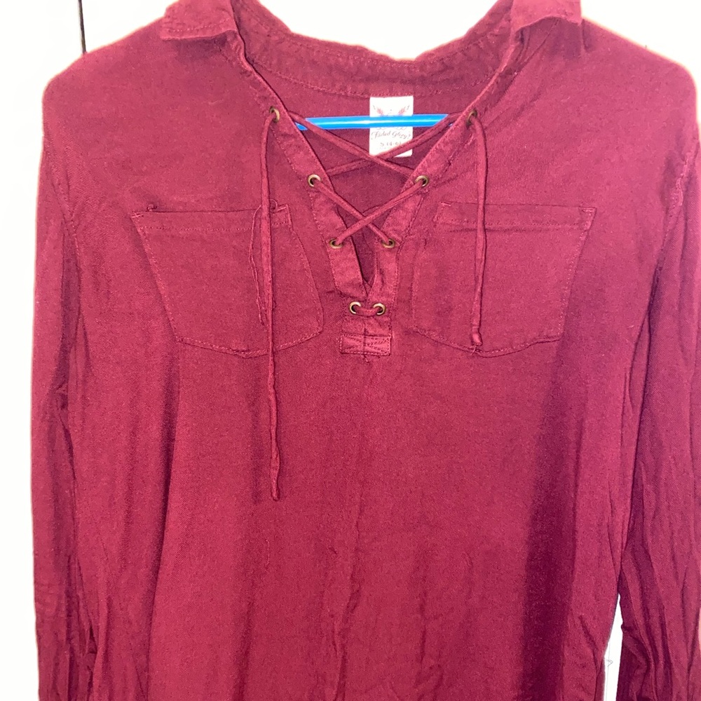 Faded Glory Long Sleeve Blouse